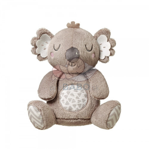Plyšová hračka s hrkálkou Koala Coco, sivá