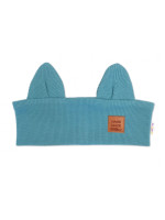 Čelenka Cat s úškami pre deti Hand Made - morská, 1- 3 rokov