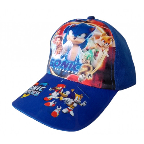 Detská šiltovka Ježko Sonic s potlačou M/L
