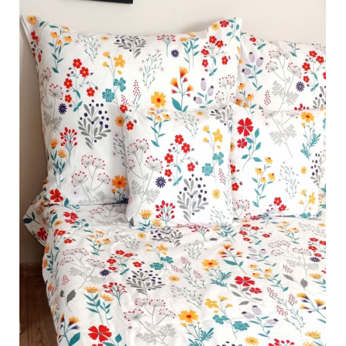 Detské obliečky, bavlna 2D 140x200/70x90 - Kúzelná lúka