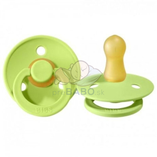 Kaučukový cumlík, BIBSKaučukový cumlík BIBS, 0-6 m, zelený