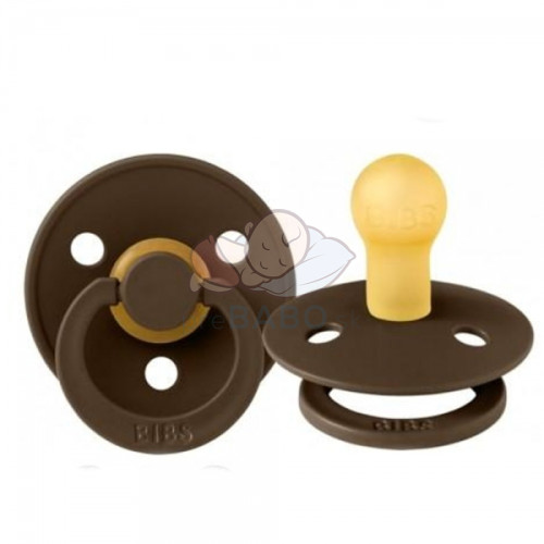 Kaučukový cumlík, BIBSKaučukový cumlík BIBS, 0-6 m, tm. hnedý