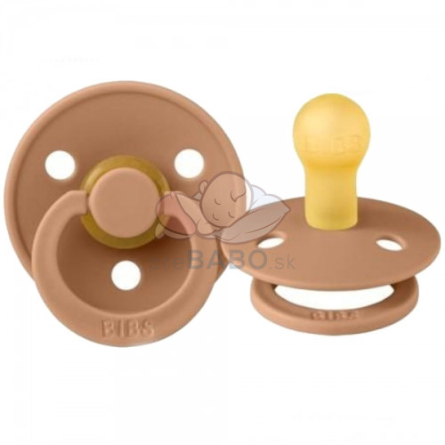 Kaučukový cumlík, BIBSKaučukový cumlík BIBS, 0-6 m, sv. hnedý