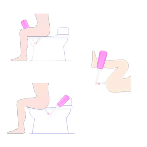 Fľaša na intímnu hygienu po pôrode