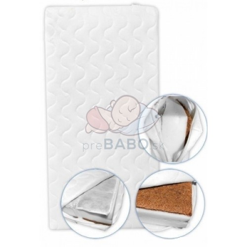 Detská matrac kokos / pena / pohánka Baby Dreams