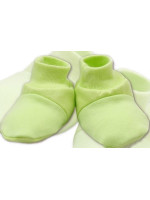 TERJAN Topánočky / ponožtičky BAVLNA - sv. zelené / pistacie