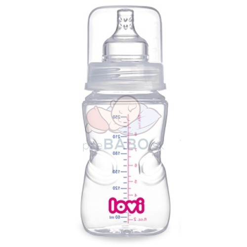 Fľaštička LOVI samosterilizační 250ml