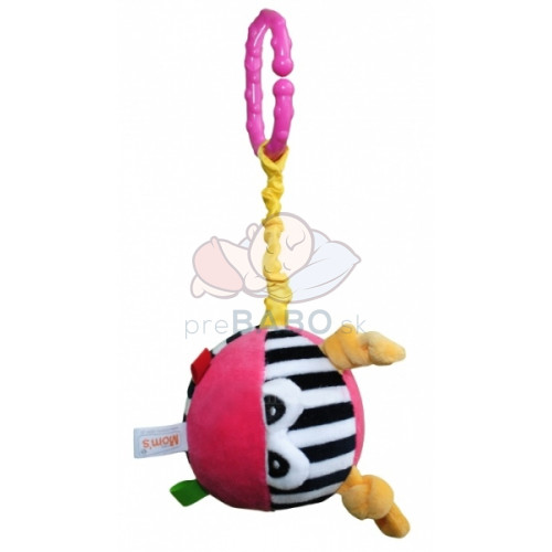 Hencz Toys Plyšová závesná hračka - Balónik s očká - mix farieb