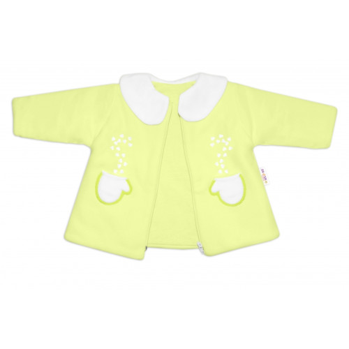 Kabátik, čiapočka a nohavice Baby Nellys ®- zelená