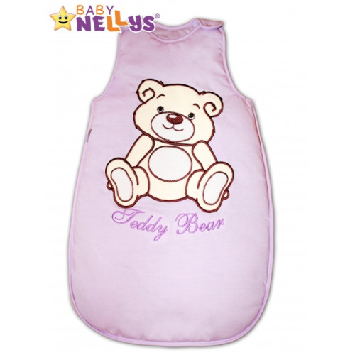 Spací vak Medvedík Teddy Baby Nellys - lila vel. 0+