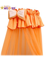 Baby Nellys Nebesá šifón - broskyňové