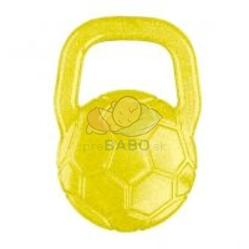 BabyOno Hryzátko gélové Lopta - Žlté