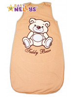 Spací vak Medvedík Teddy, Baby Nellys - hnedý vel. 2+