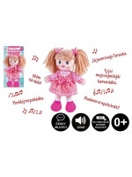 Teddies Babika Terezka hadrová plyš 30cm česky mluvící na kartě