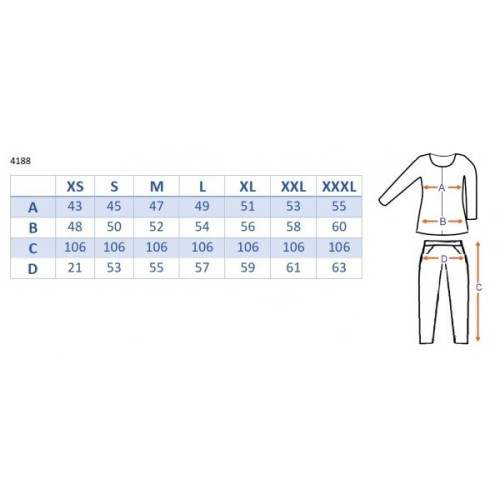 Be MaaMaa Tehotenské, dojčiace pyžamo, 3/4 rukáv - šedá/jeans