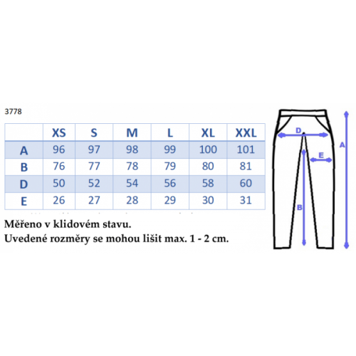 Be MaaMaa Moderné tehotenské tepláky s odnímateľným pásom - grafit, vel´. S