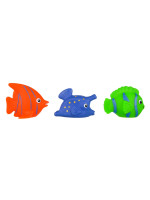 Hencz Toys Gumové zvieratka do vody - rybky, 3ks v balení